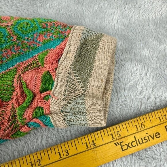 Vintage Coogi Australia Knit  Sweater Women's Size Medium 1/4 Sleeve - Picture 6 of 12